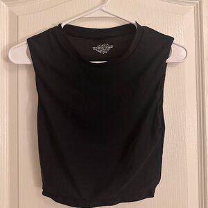Acacia Costa Surf Top Size M Black (Licorice) runs Small check Size guide